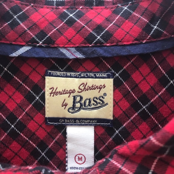 GH bass & Co. women’s plaid shirt - Picture 4 of 6